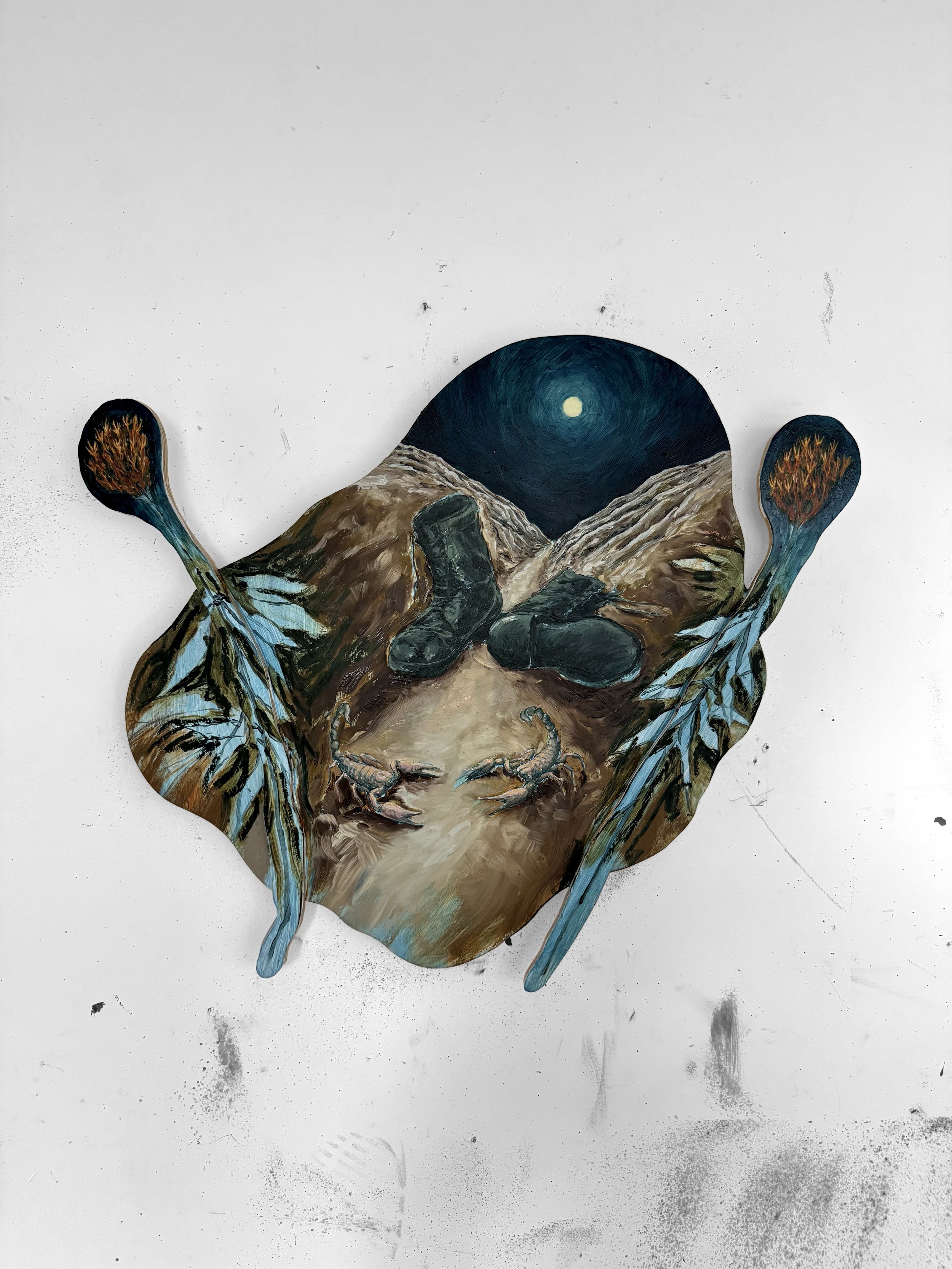 Walking Towards the Moon