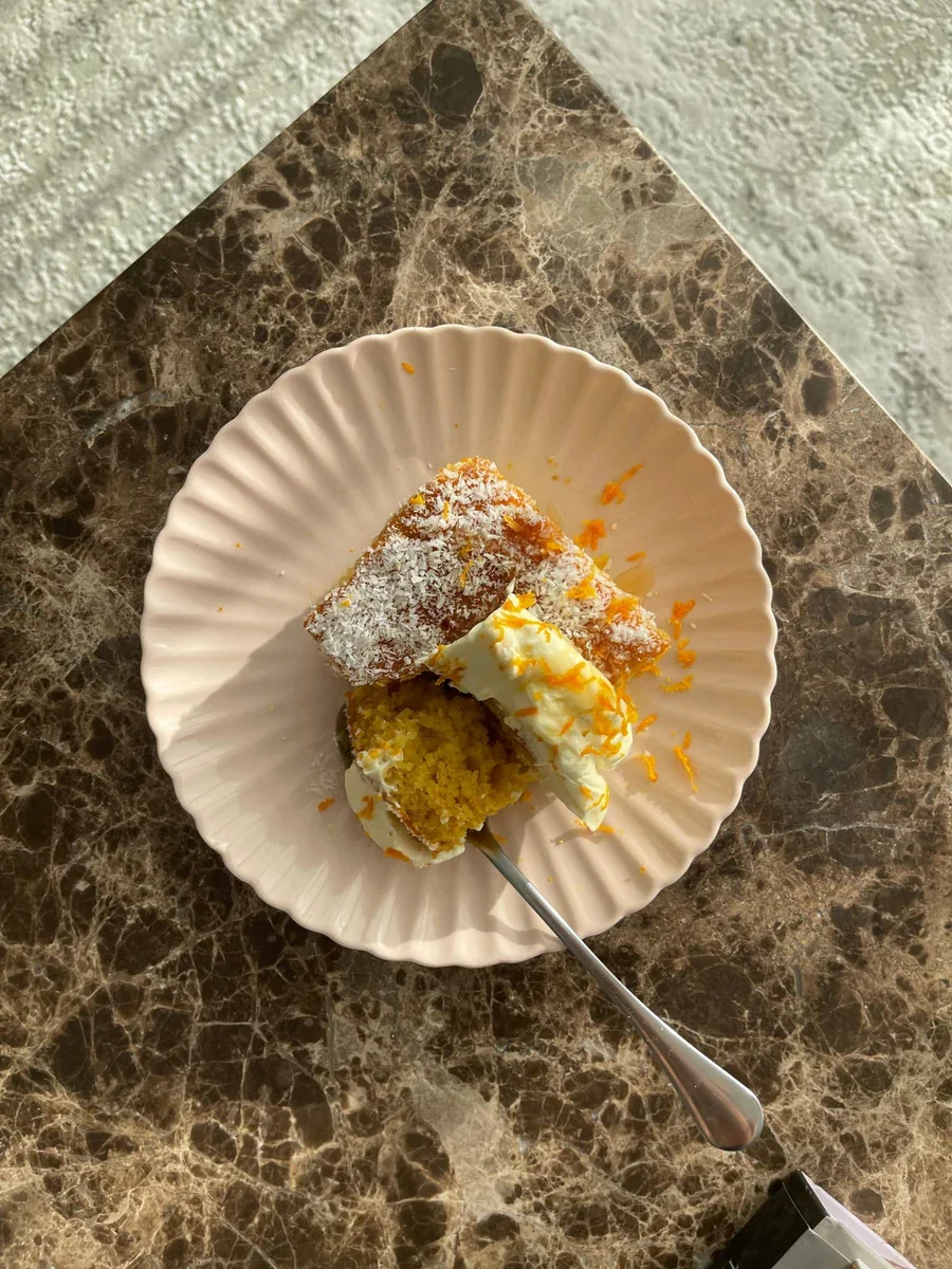 Hoda's Orange &amp; Coconut Honey Cake