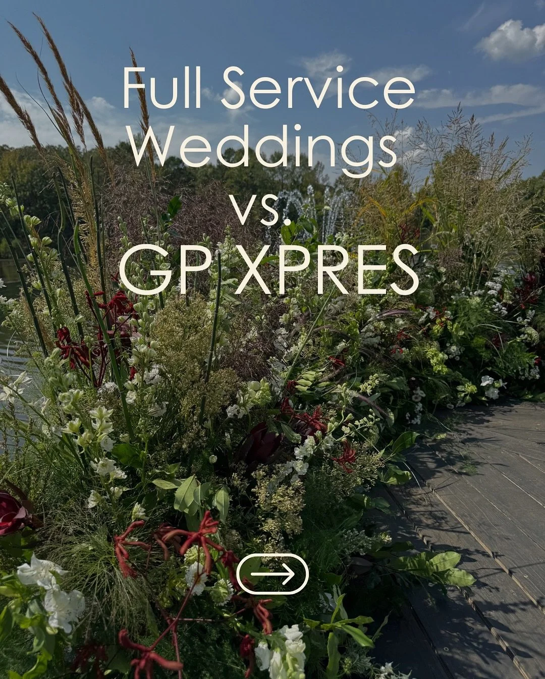 💚 Two ways to say &ldquo;I do&rdquo; with Garden Party.  We love helping couples bring their wedding vision to life, and we make it easy with two ways to work with us:

Full-Service Weddings: From your first consult to the final bouquet, we handle e