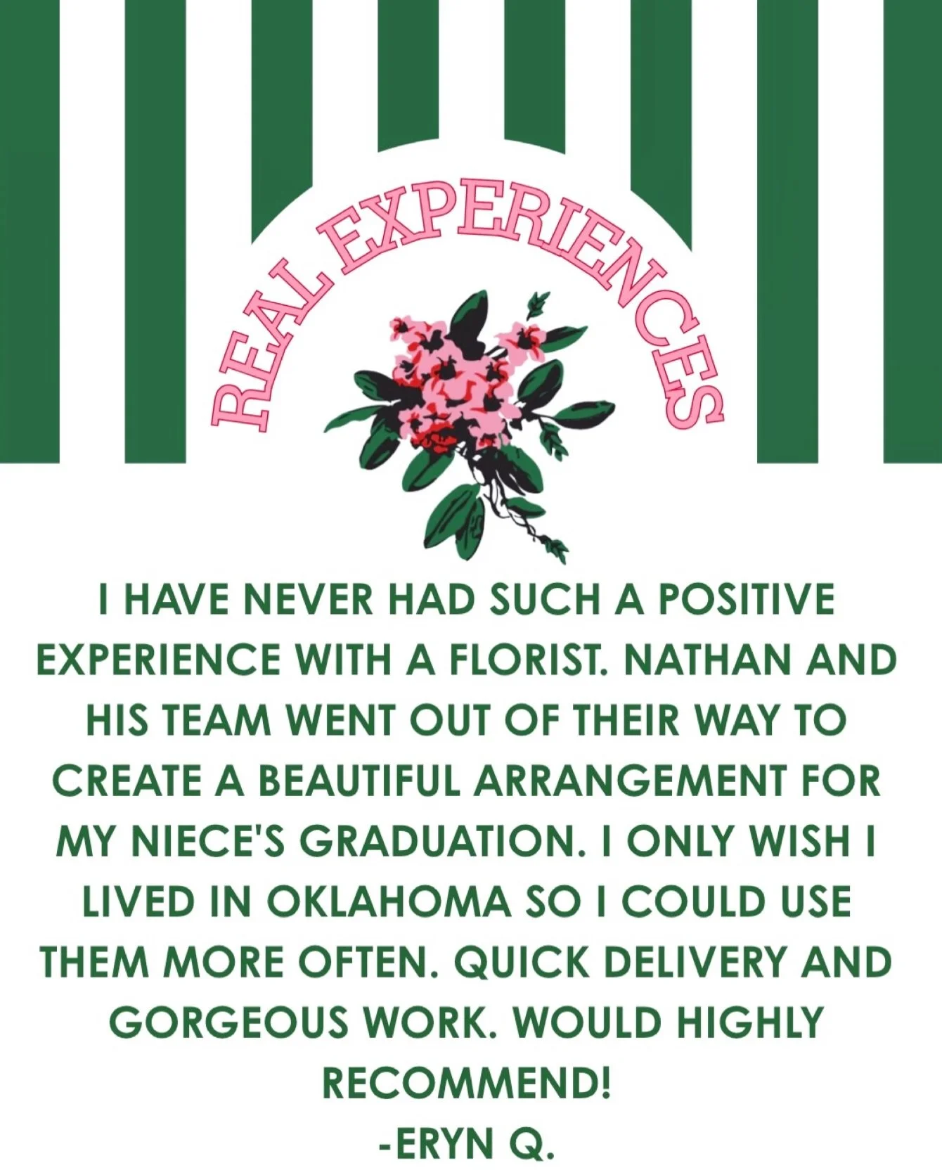 Real flowers 🩷 Real people 🩷 Real experiences