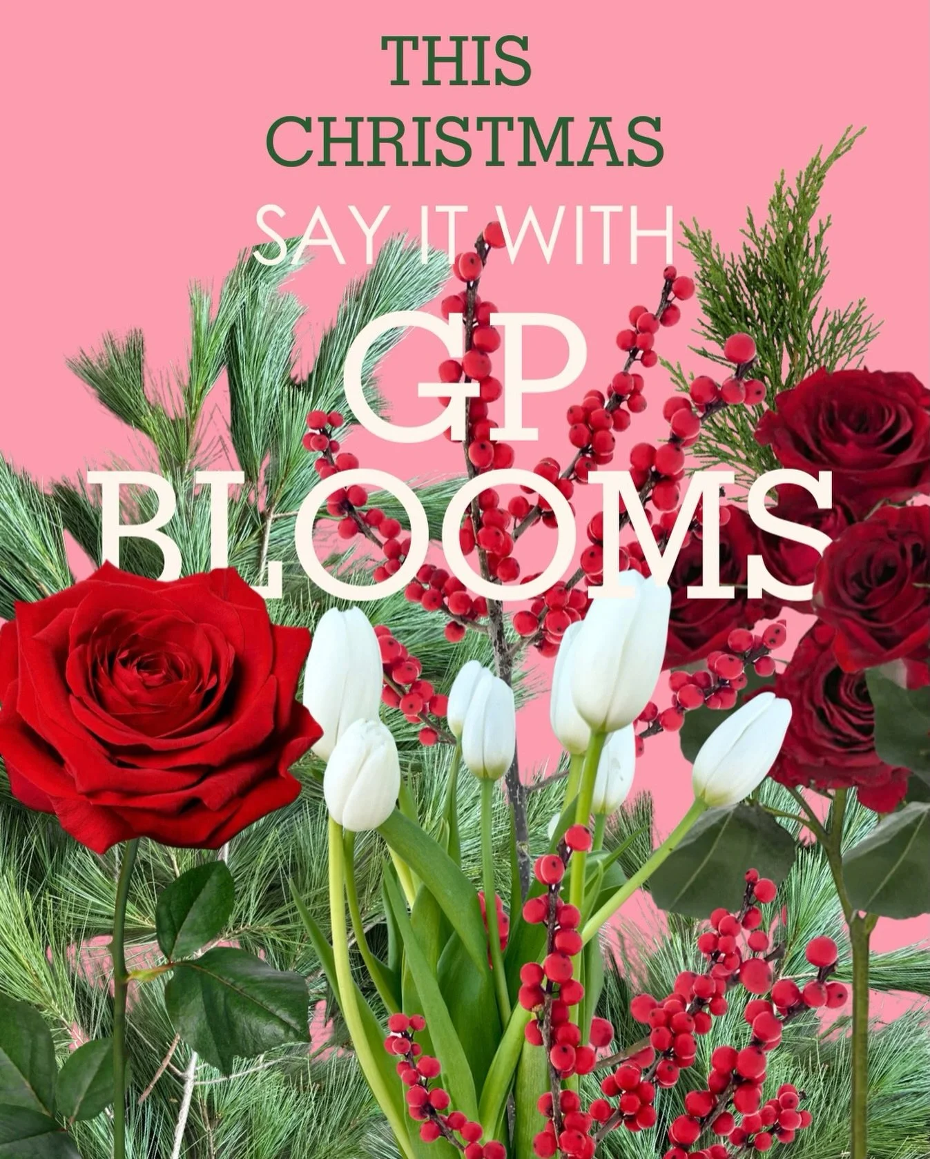This Christmas, give them something better than a rushed, click-and-go gift. 💻🎄
Say it with GP blooms - locally crafted arrangements, thoughtful design, cold-chain fresh blooms, and always same-day delivery if you order by 3PM. 💐 🎁