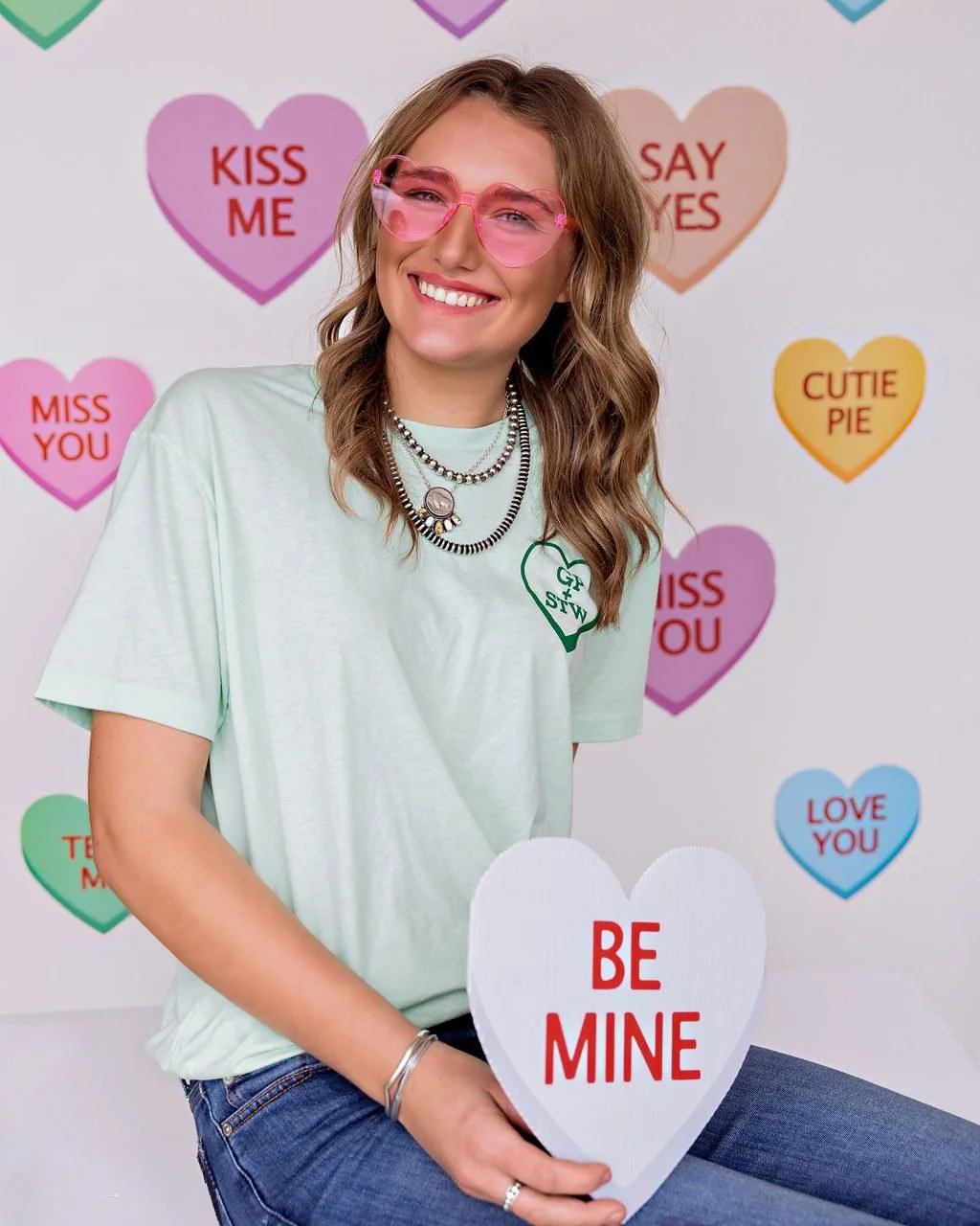 Kashleigh thinks there&rsquo;s no better way to say &ldquo;Be Mine&rdquo; 💌 than our Love is HEARTFELT arrangement. ❤️

Love is HEARTFELT is a classic pav&eacute; heart-shaped design 🩷 created to say everything words can&rsquo;t. Lush blooms  are p