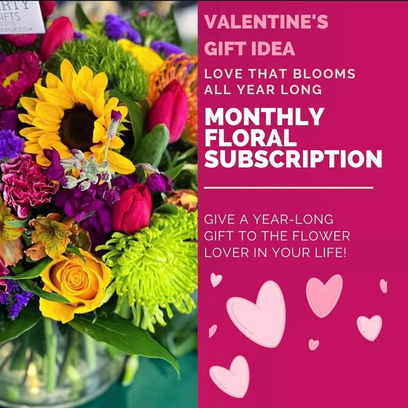 Looking for a last-minute Valentine&rsquo;s gift that&rsquo;s thoughtful and lasting? 🌷💝🪴

Our monthly floral and plant subscriptions start around $400 and include a fresh arrangement or plant delivered each month for the year. A meaningful gift t