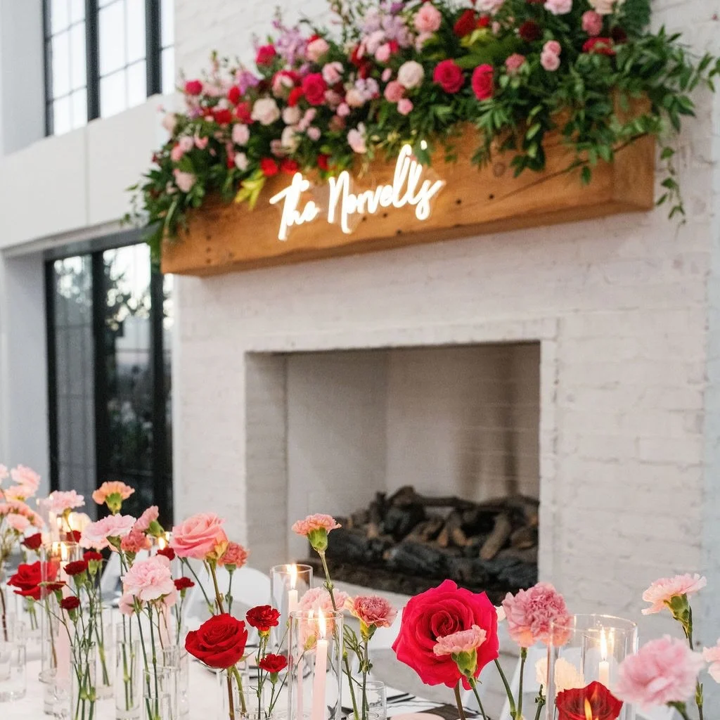 Where love blooms, the celebration begins……