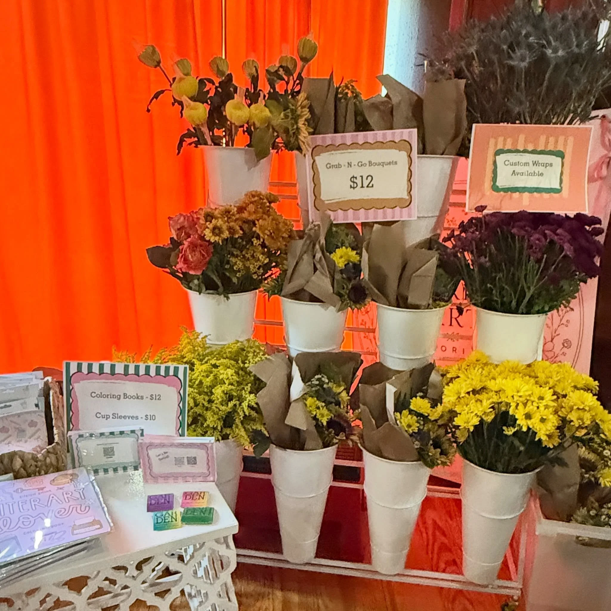 Need something to do today? 
Head over to @anovelideabookshop and downtown Guthrie to check out Stars Hollow! 
Say hi to Nathan and grab some flowers! 💐 📚