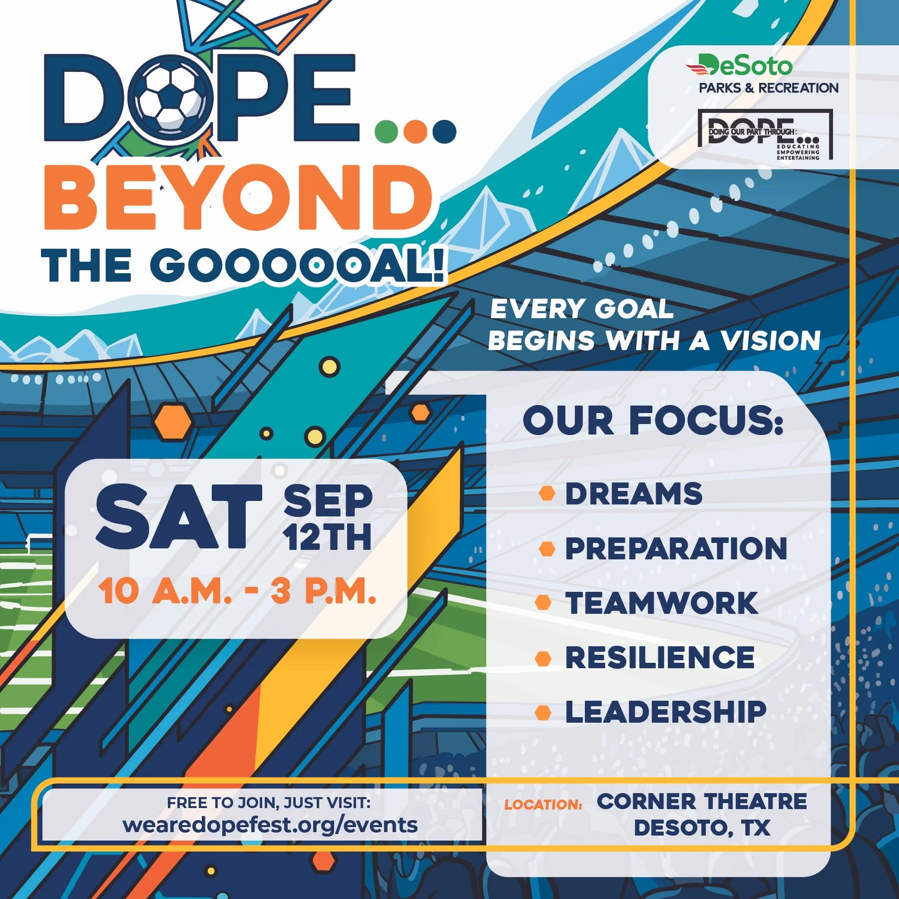 BEYOND THE GOOOOAL! Every Goal Begins With a Vision
