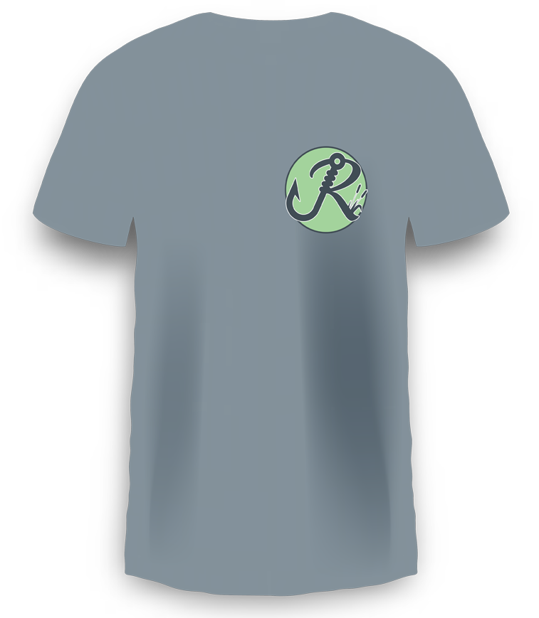 Adult Long sleeve Angler - Light Blue