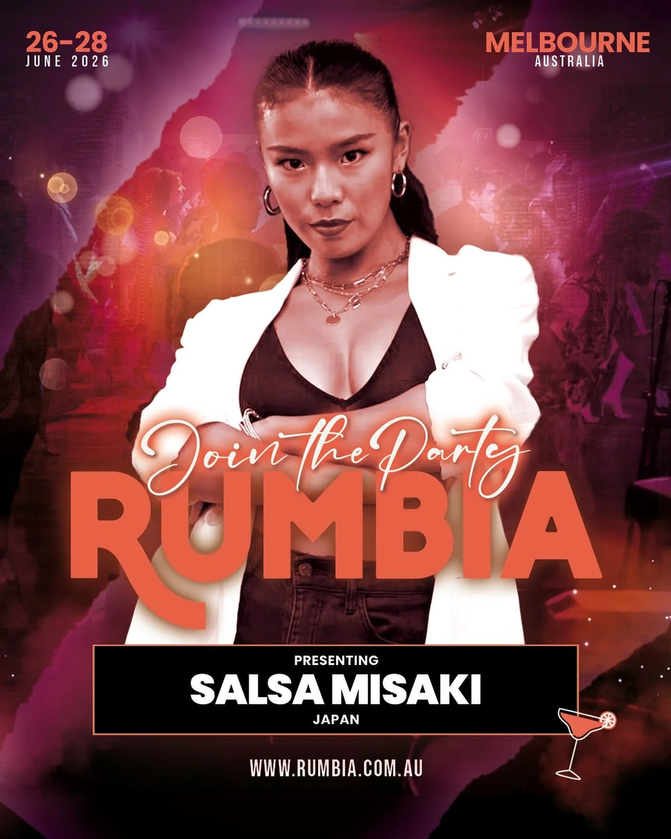 ARTIST ANNOUNCEMENT 2026💥 
SALSA MISAKI - JAPAN @salsamisaki 

We are thrilled to announce Misaki will be back at Rumbia in 2026! She was a crowd favourite this year so we just had to bring her back for you!

Who agrees Misaki is just a vibe? 😍

Ea