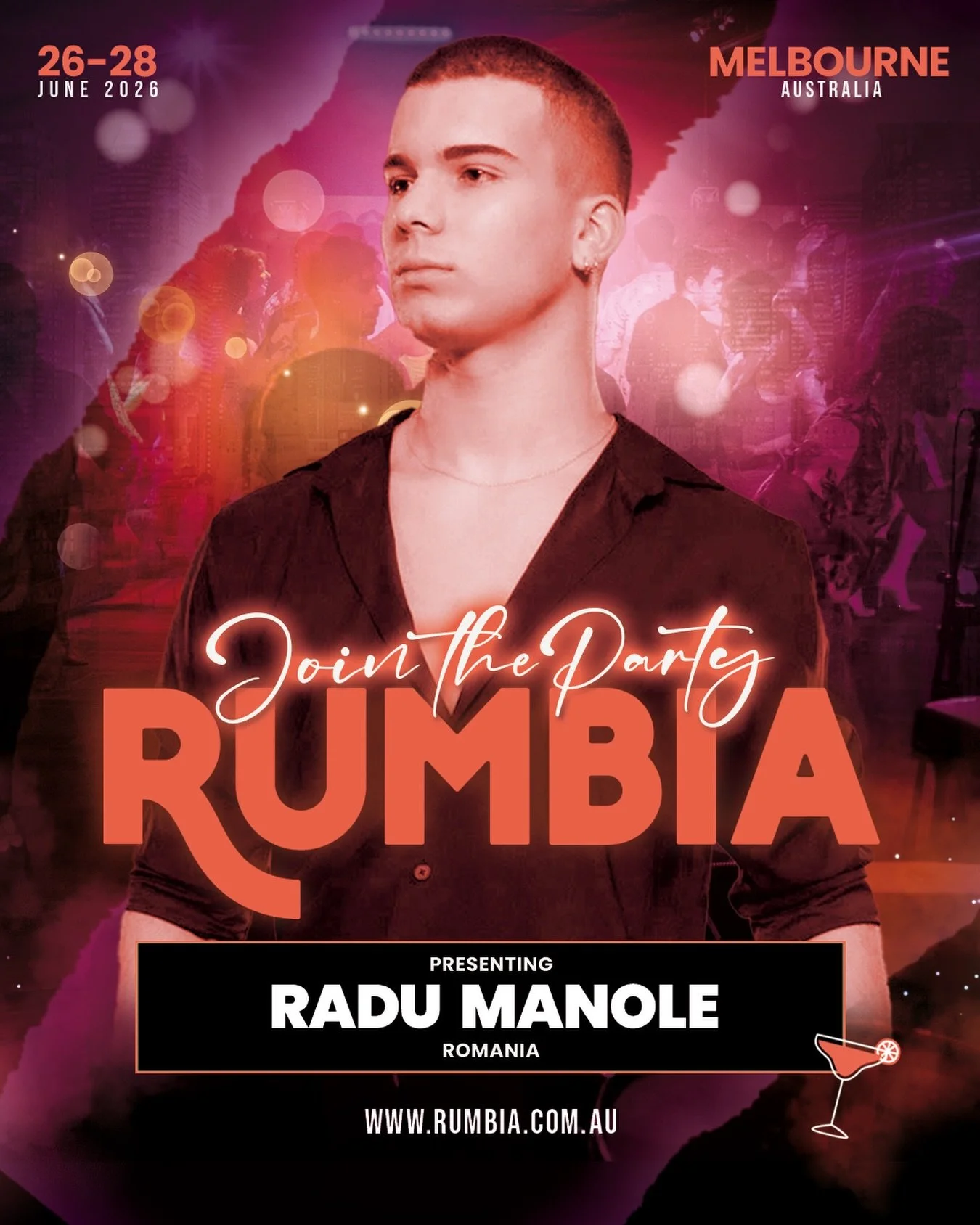 2026 ARTIST ANNOUNCEMENT 💥 RADU MANOLE - Romania @raduxmanole 

IYKYK 🤯 This guy at just 19 years old is taking the world by storm, so we just had to invite him to RUMBIA!

2026 is our biggest line up of stars yet marking our 5 year anniversary! Yo