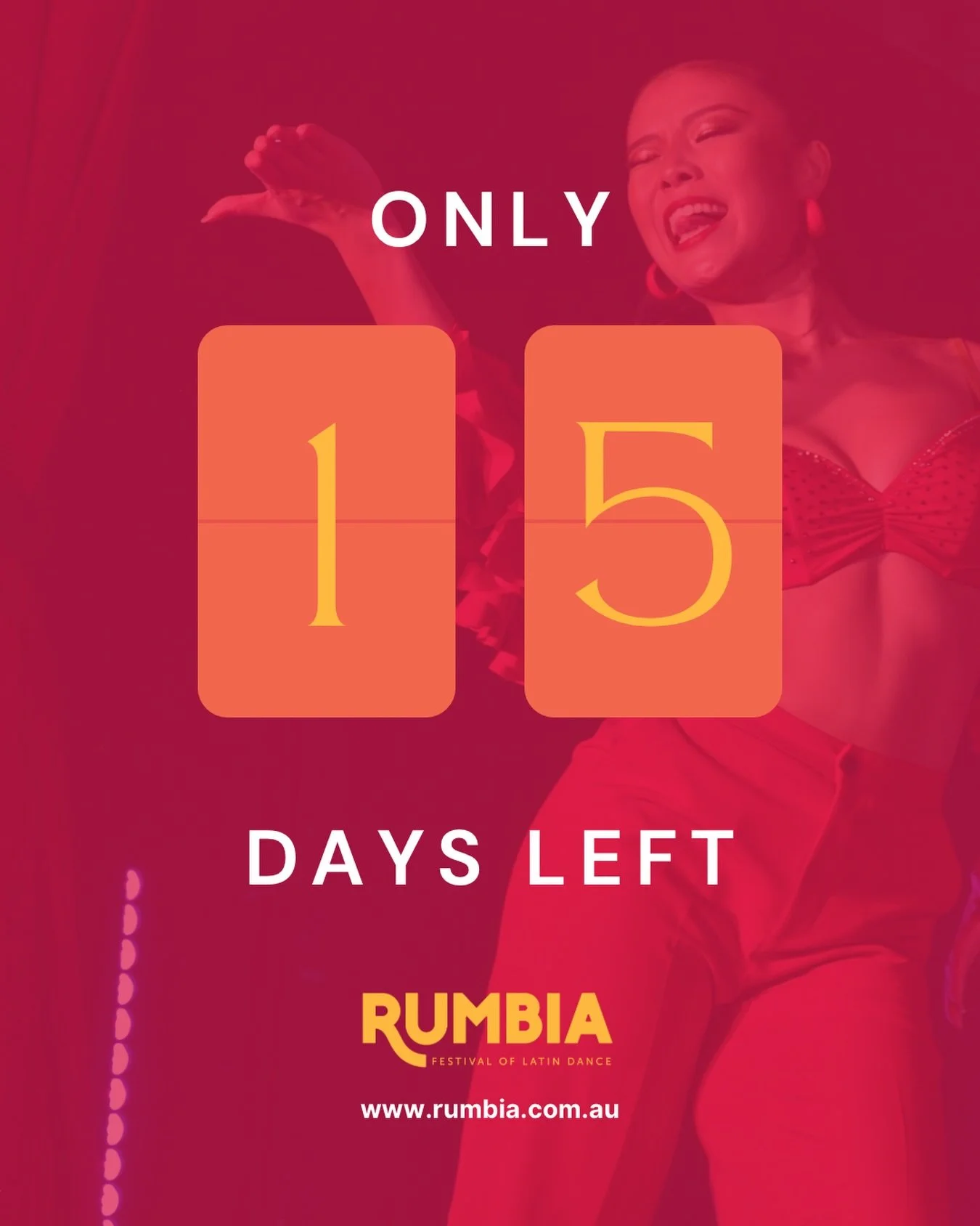 15 days until prices go up 👀

Plenty of time&hellip; unless you&rsquo;re a last-minute chaos kind of person!

Secure your pass now and thank yourself later.

www.rumbia.com.au