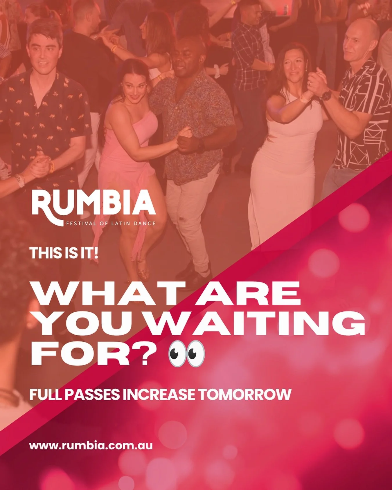 You know you&rsquo;re coming 👀

You&rsquo;ve checked the website. You&rsquo;ve oohed at the amazing artist lineup. You&rsquo;ve said &ldquo;I&rsquo;ll buy it this week&rdquo; at least three times.

Consider this your friendly reminder that current R