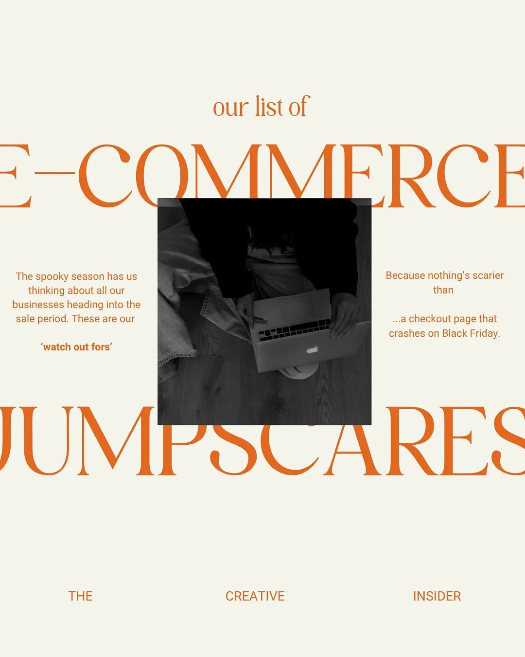 Every eCommerce brand faces a few scary moments this time of year&hellip;

But the real horror stories? Broken links. Last-minute campaigns. And checkout pages that vanish into the night 👻

At The Creative Insider, we spot the red flags before they 