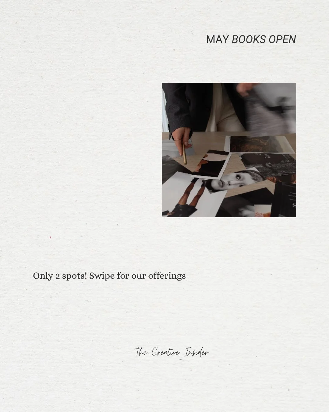 May is intentionally limited.

For brands ready to build (or rebuild) their online presence through a strategic website or bring their online course to life, this is YOUR window 🖤

Send us a DM or contact us via link in bio, let&rsquo;s have a chat.