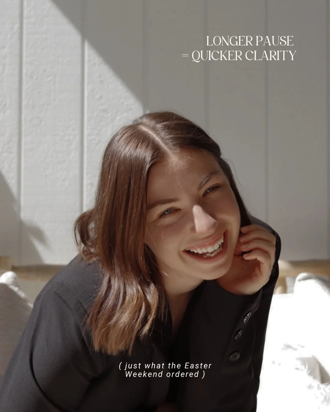 An early Happy Easter from us at The Creative Insider 🤍

We&rsquo;re heading into a long, slow, and restful weekend.
Our last day behind the screen is tomorrow, and we&rsquo;ll be back online Tuesday.

But don&rsquo;t worry&hellip; you&rsquo;ll stil