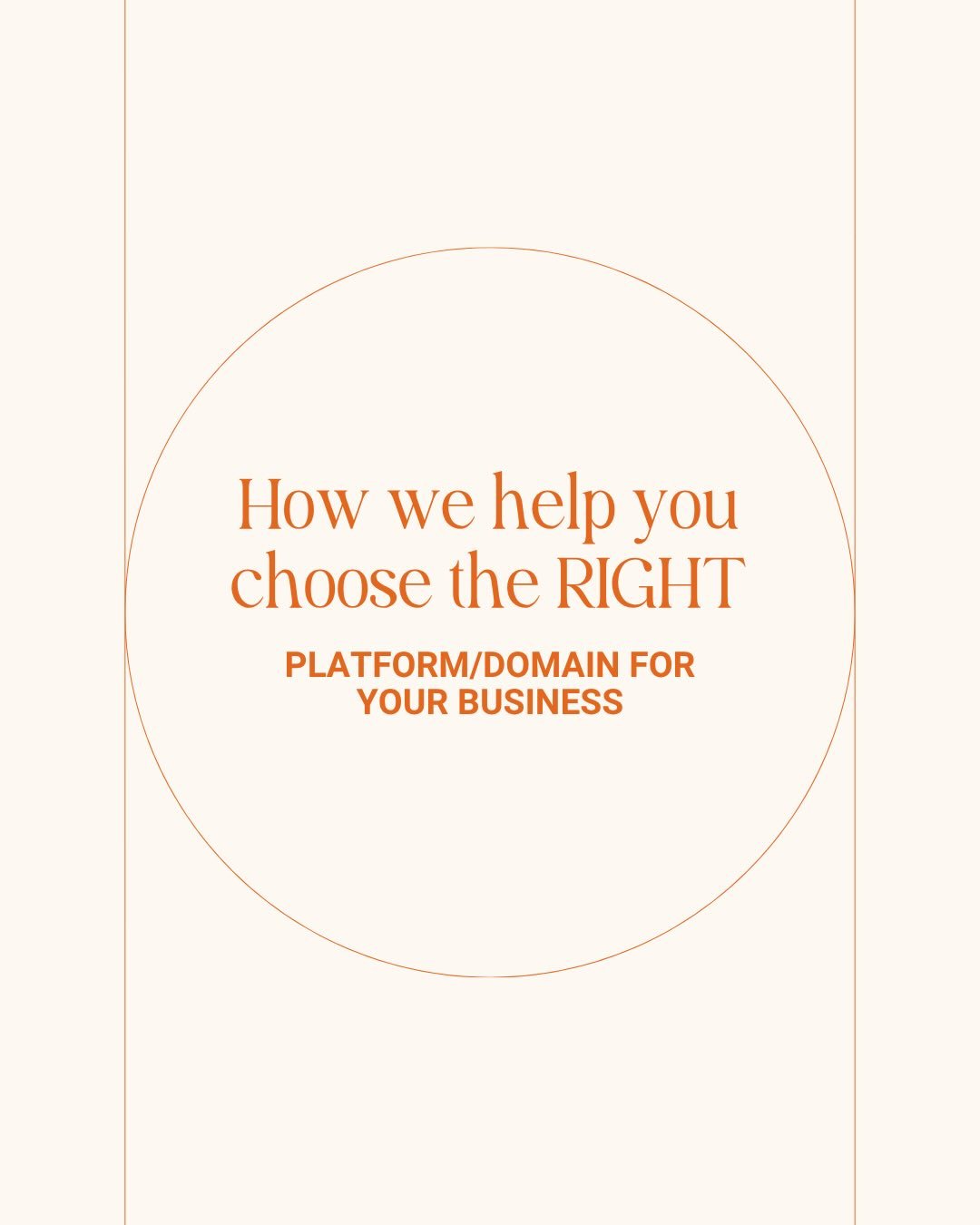 The platform you build on should support 3 THINGS: 🖤 How you sell 🖤 How you deliver 🖤 How you plan to grow

There&rsquo;s no one &ldquo;best&rdquo; option, only what makes the most sense for your business model.

One of the biggest mistakes we see