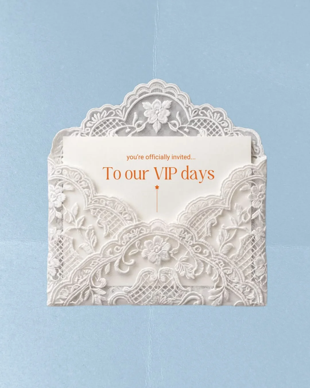 You&rsquo;re officially invited 💌

VIP Days are almost here and the books open NEXT WEEK.

One day. Your business. My full attention.

Whether we&rsquo;re mapping out your next launch, getting your website into shape, working through your SEO, or fi