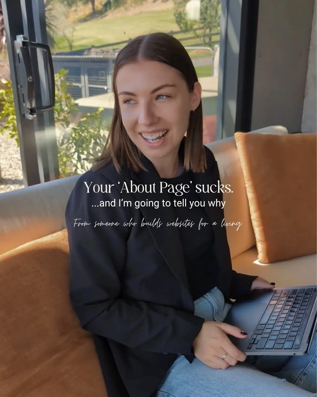 We are saying this because we care about you: Nobody is booking your services because you love long walks on the beach and an iced matcha 🫠

&hellip;and yet, that&rsquo;s exactly what so many business owners are leading with on one of the most valua