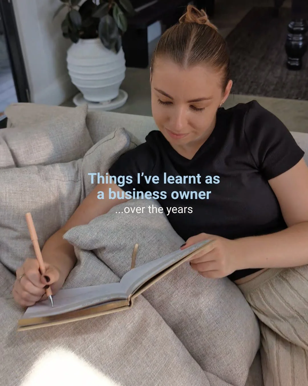 After several years of running my own business, these are some things that have changed the way I do things&hellip;

so if you&rsquo;re a small business owner too, this one&rsquo;s for you 🩵

A little bit of love and a reminder to all of you out the