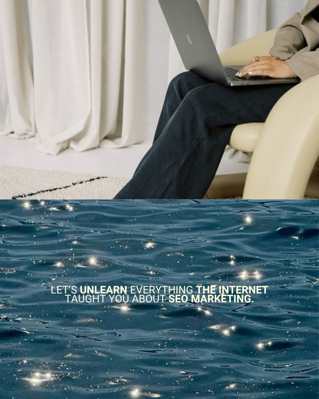 The Internet has made SEO sound way more confusing than it needs to be 🙂&zwj;&harr;️

A lot of people are stuck because they think there is a one size fits all approach, following advice that they think sounds smart but he&rsquo;s not actually helpi