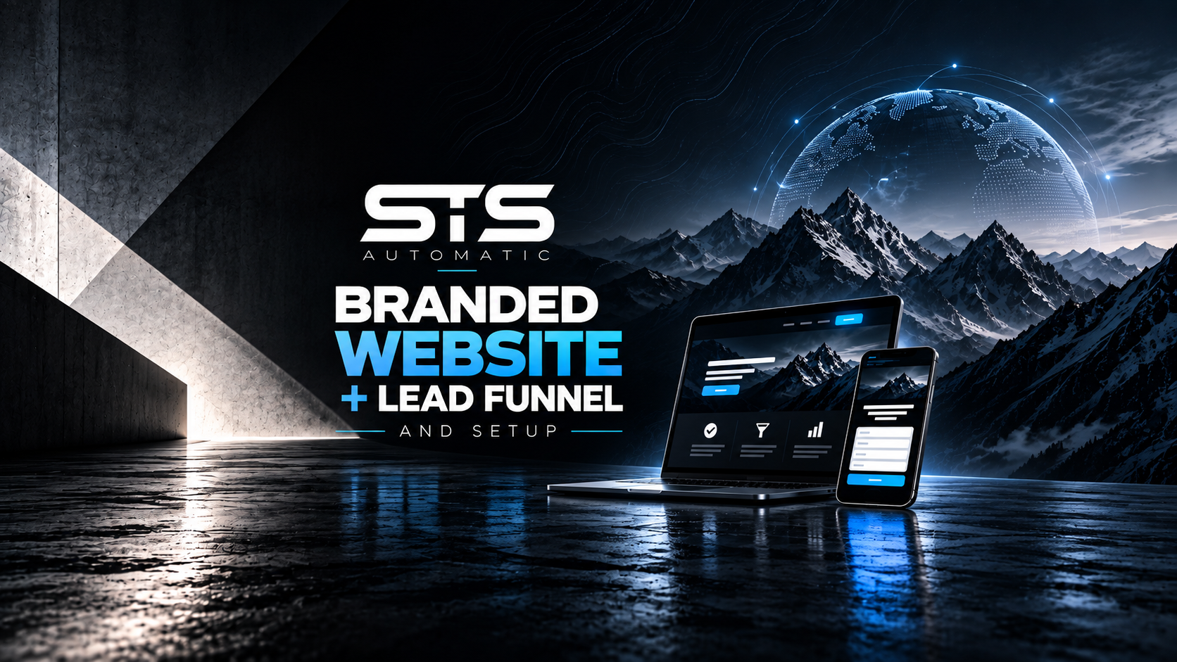 One-Page Website and Lead Funnel Package