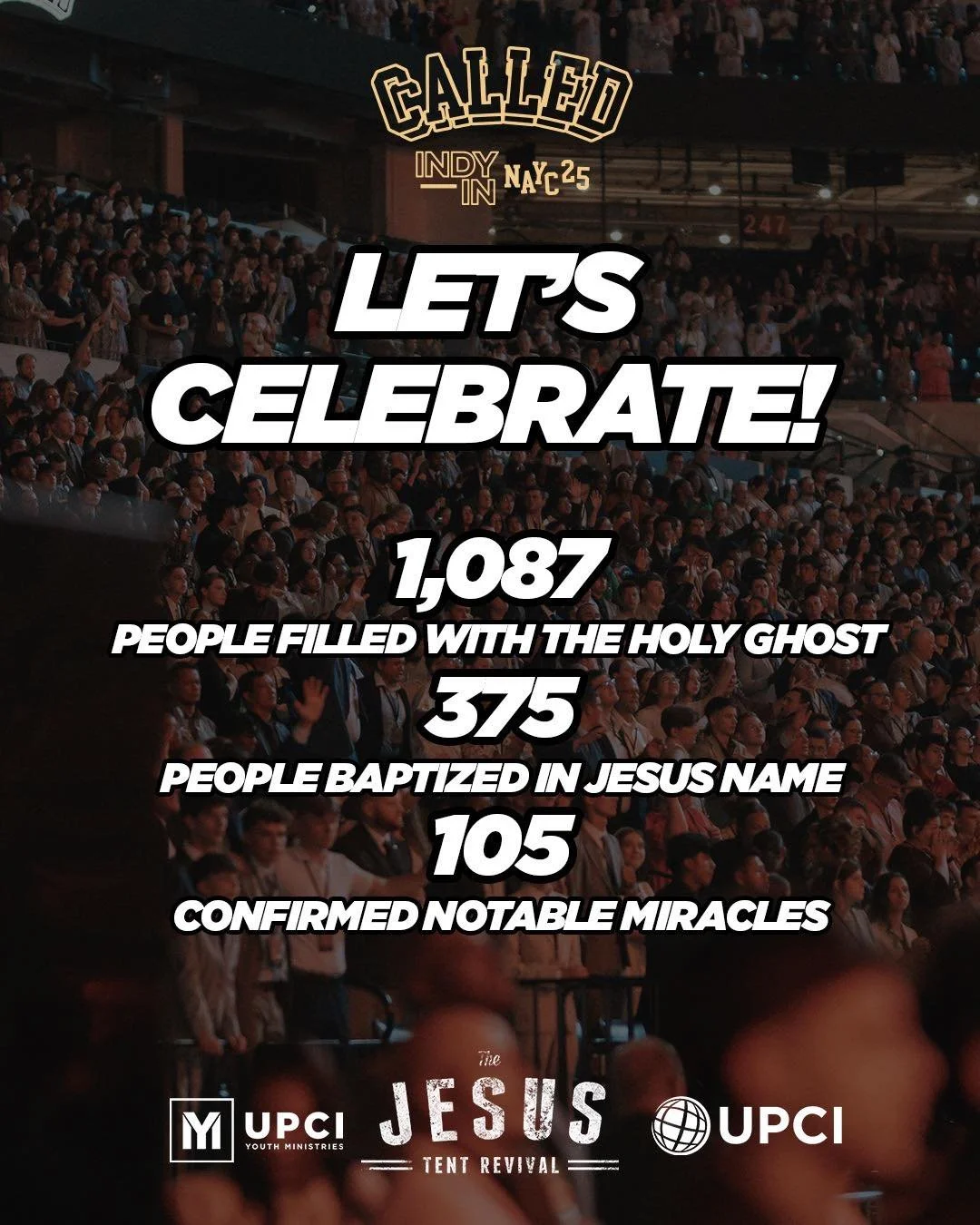 We want to celebrate the great things God has done during the North American Youth Congress in Indianapolis.

Pastor Brocc Chavis 
&ldquo;From a pastor&rsquo;s perspective, I am so thankful that most of our young people were present and participating