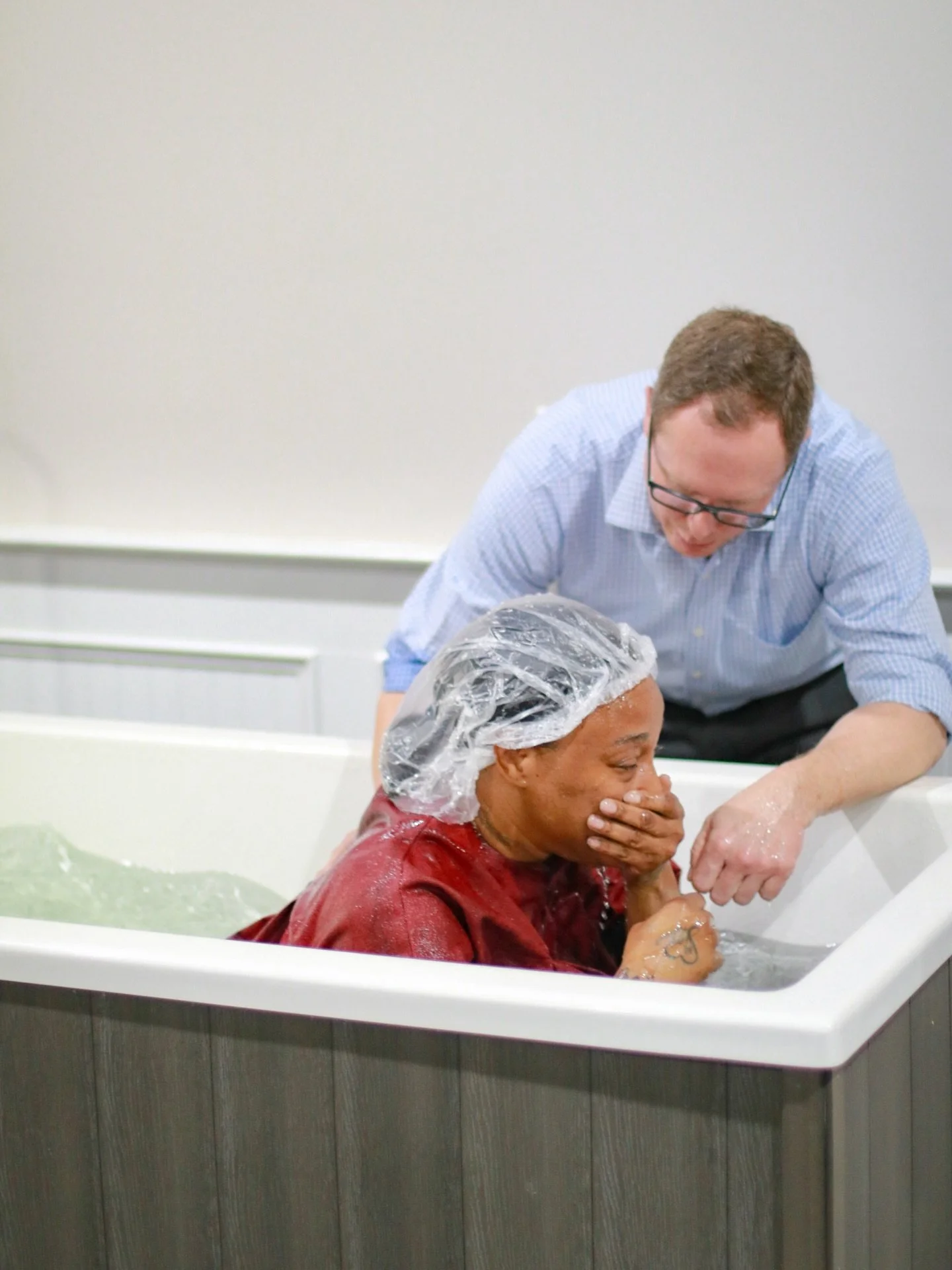 Swipe through to witness the beauty of God&rsquo;s promise in action. 💧
Each step, each moment&mdash;transformed, renewed, made new.

This is more than a story&hellip; it&rsquo;s a new beginning.
#BaptismSunday #NewLifeInChrist #FaithInAction