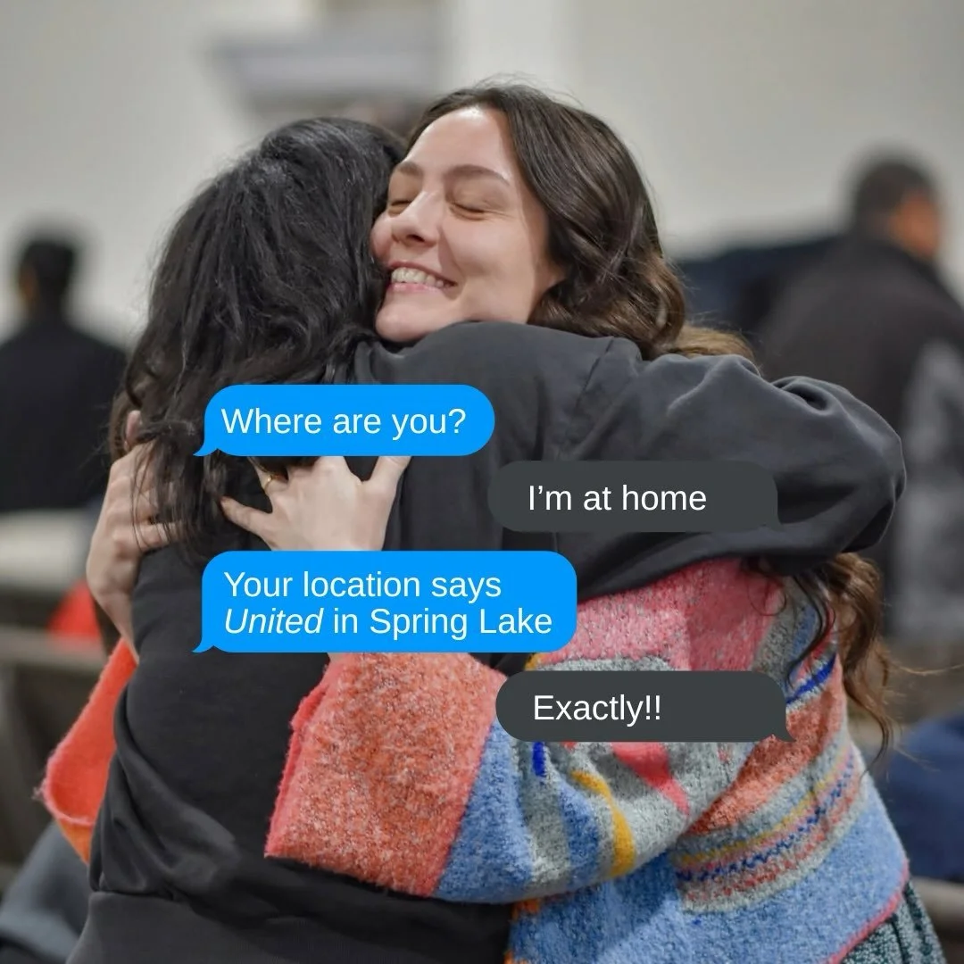 We invite you to come home.