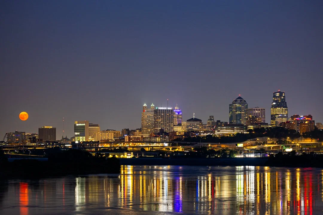 Kansas City Moonrise