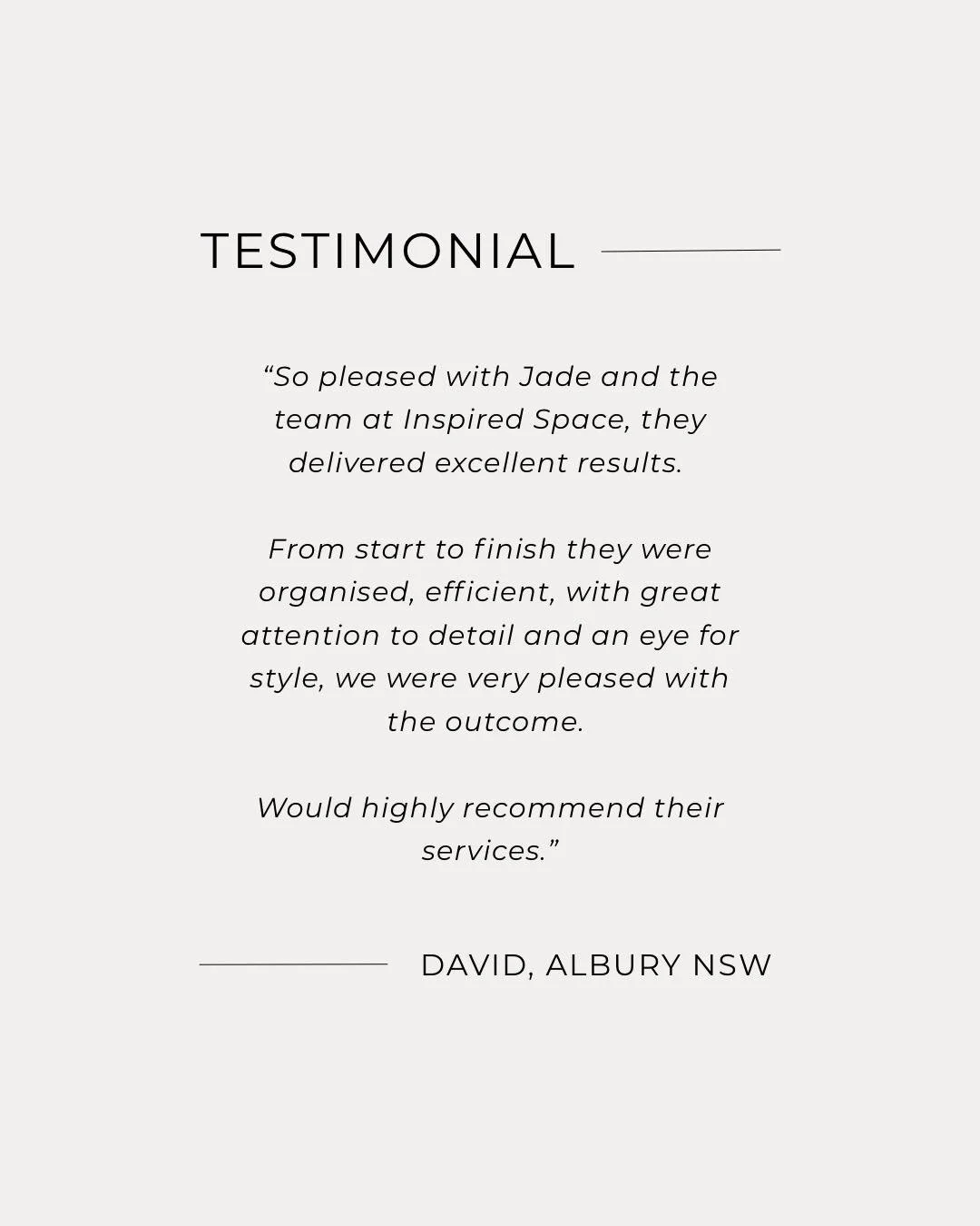 We&rsquo;re proud to consistently deliver results our clients value. These testimonials reflect the care, detail and professionalism we bring to every property we style.

If you&rsquo;re preparing your home for sale, partner with a team that understa