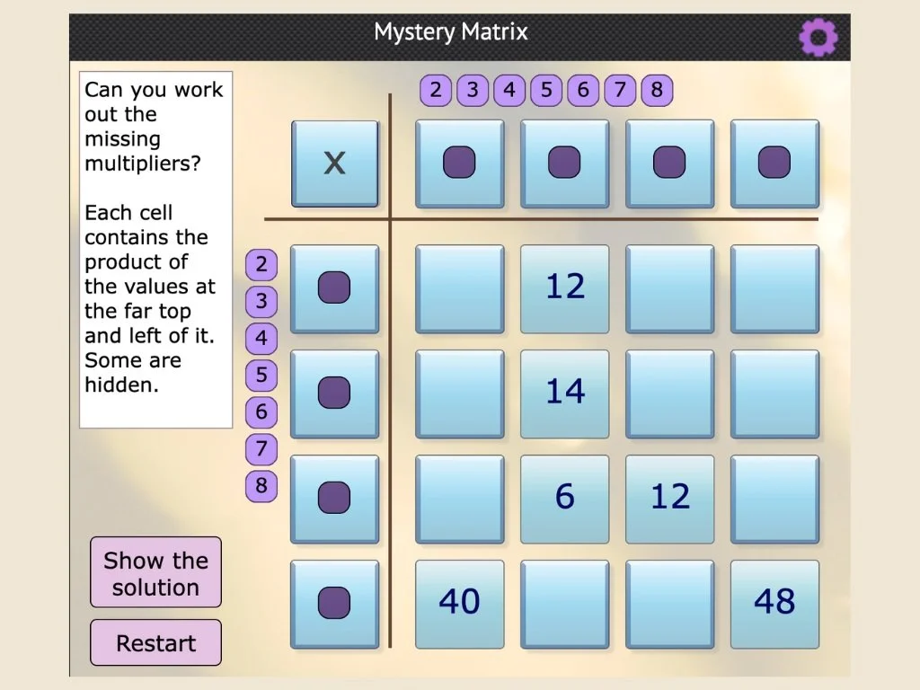 Mystery Matrix
