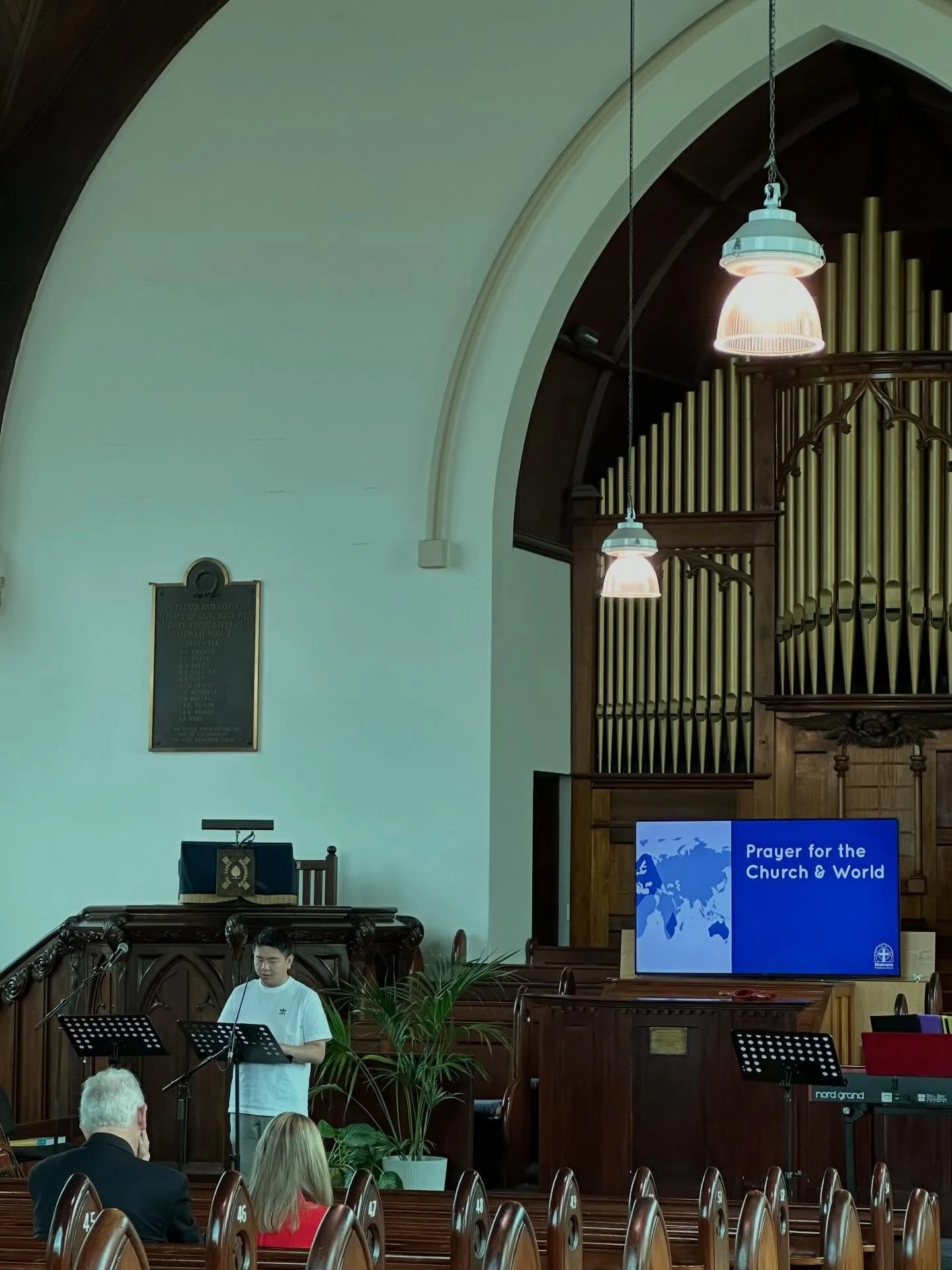 First Sunday vibes in the new year: 

Worshiping together at Malvern Presbyterian and excited to start &lsquo;Living the Life&rsquo;! A series to inspire us to live out our faith fully. 

Join us on this journey! 🕊️🌟 

#FirstSundayService #LivingTh