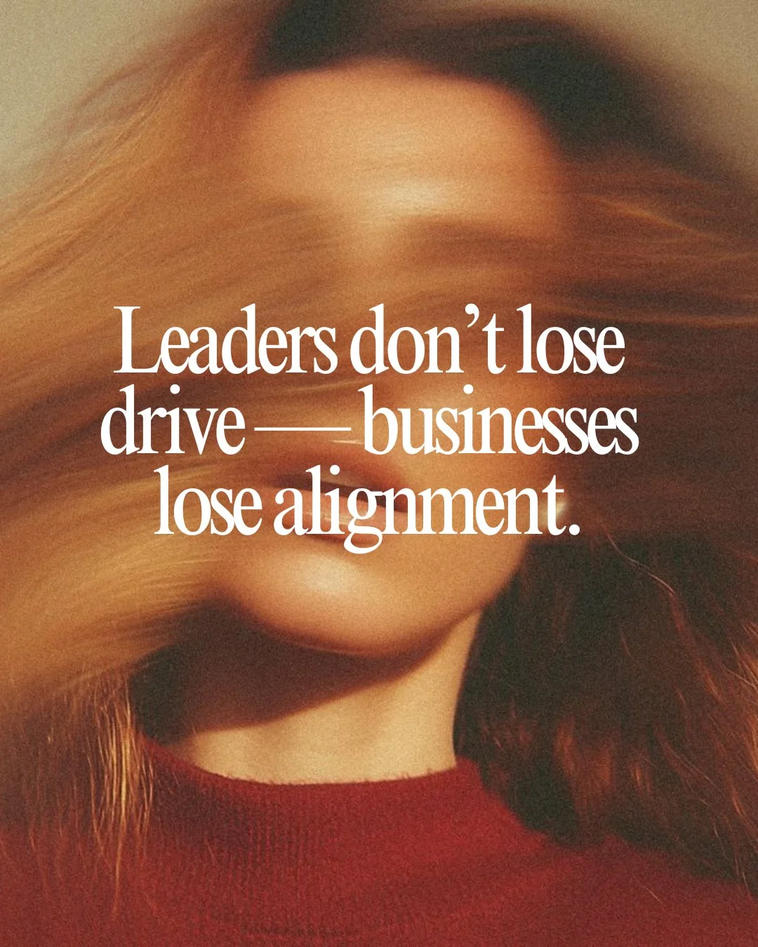 Every owner I meet — no matter what’s happening in life — their drive is the one thing that never disappears.
(Even if it’s the drive to finally step off the floor.)
▶But here’s the truth…
Drive alone can’t