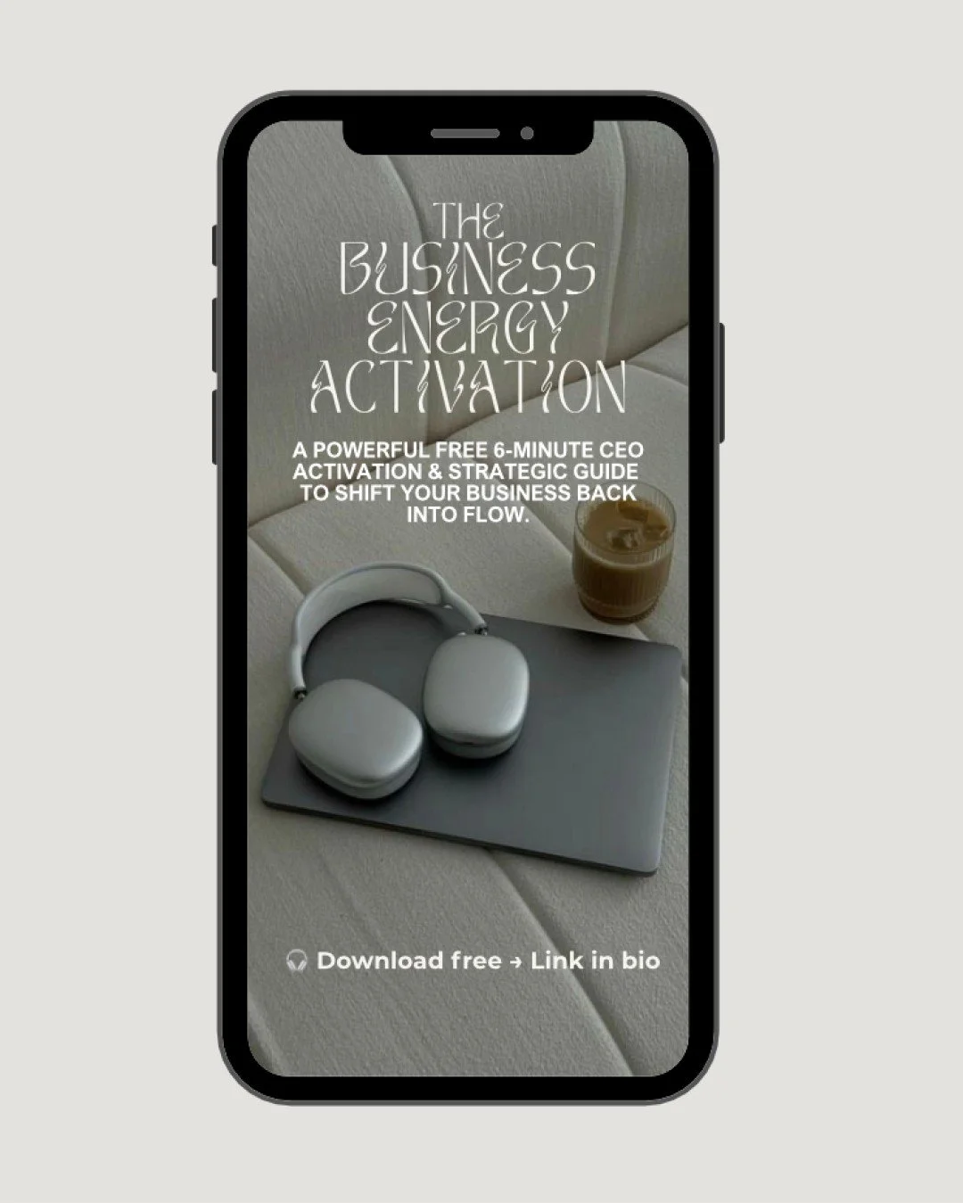 The Business Energy Activation
Find your leaks. Realign your energy. Step back into CEO flow.

A FREE 6-minute activation + strategic guide

This activation helps you identify where your energy (and strategy) are leaking, recalibrate your focus, and 