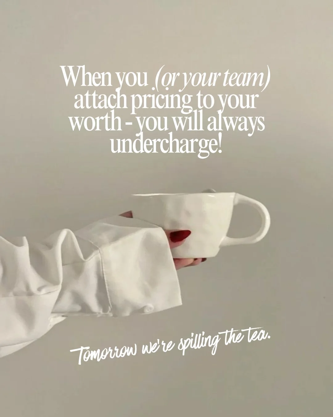 It&rsquo;s the moment price gets attached to worth.
When pricing feels personal, standards soften.
Extras don&rsquo;t get charged.
Quotes get adjusted.
Boundaries blur.

It might look like
hesitation when quoting.
discounting to avoid tension.
underc