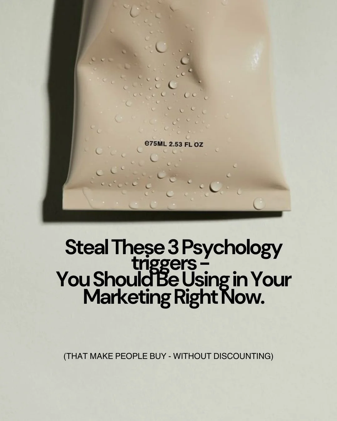 1️⃣ SCARCITY: Give Clients a Reason to Book or decide Now.
No deadline = no booking/decision
High-level brands don&rsquo;t say:�&ldquo;Message us when you&rsquo;re ready.&rdquo;

They say:
✔12 spots/consults left
✔10 packages available this month�
✔S