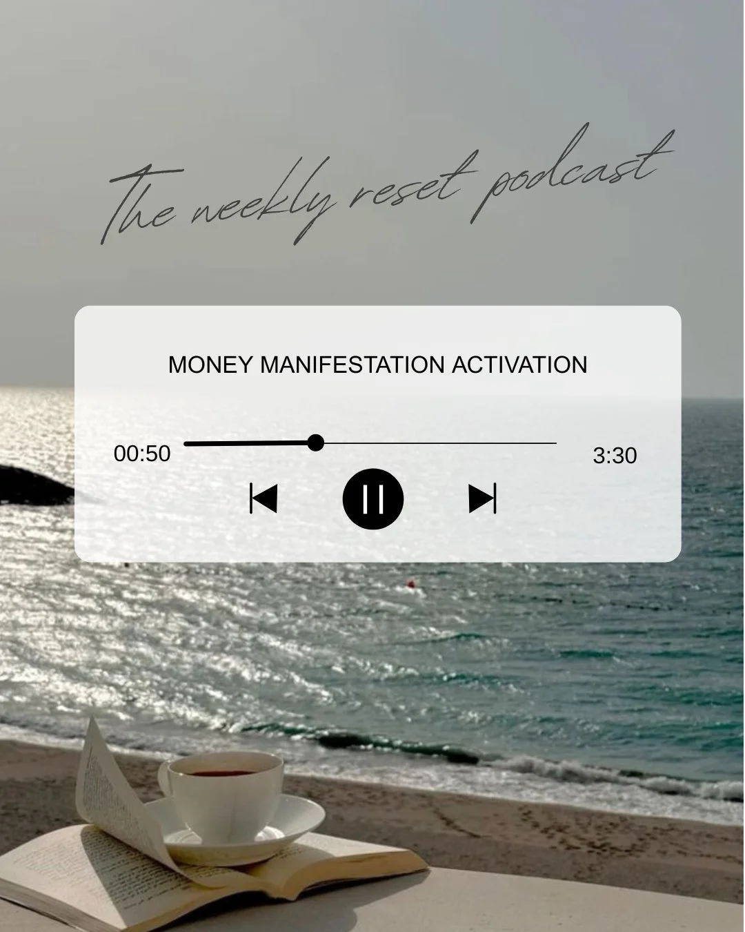 If you've been chasing more money but still feel blocked, stuck, or like something keeps holding you back &mdash; this week's reset is for you.

In this week's reset, we're doing something different. No strategy. No budgeting. No overthinking.
This i
