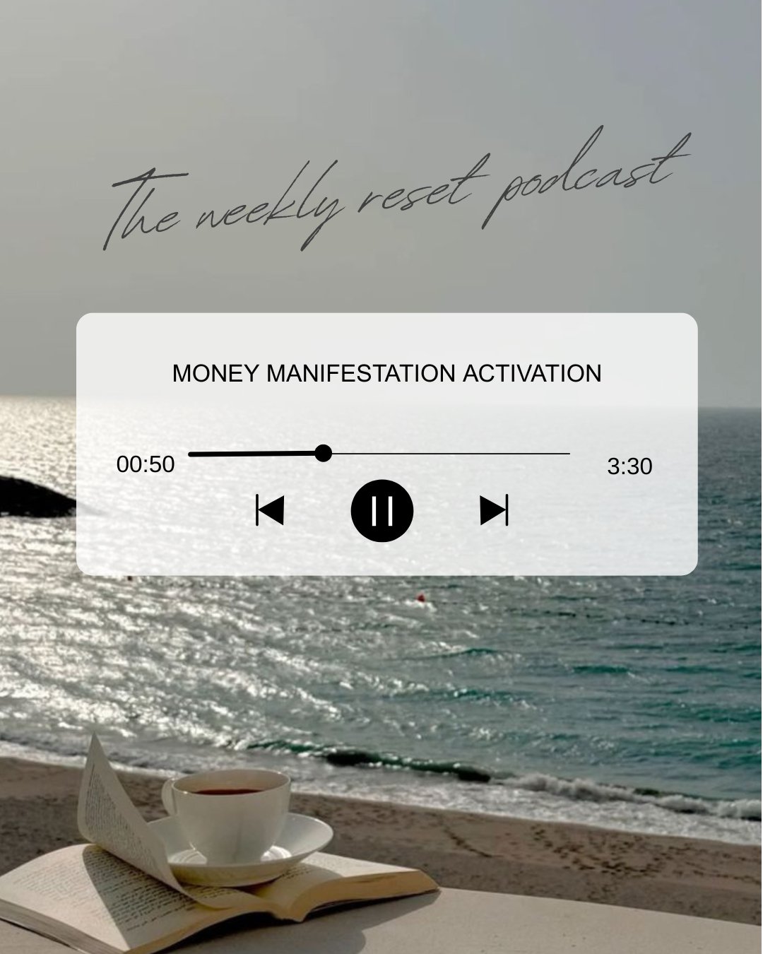 If you've been chasing more money but still feel blocked, stuck, or like something keeps holding you back &mdash; this week's reset is for you.

In this week's reset, we're doing something different. No strategy. No budgeting. No overthinking.
This i