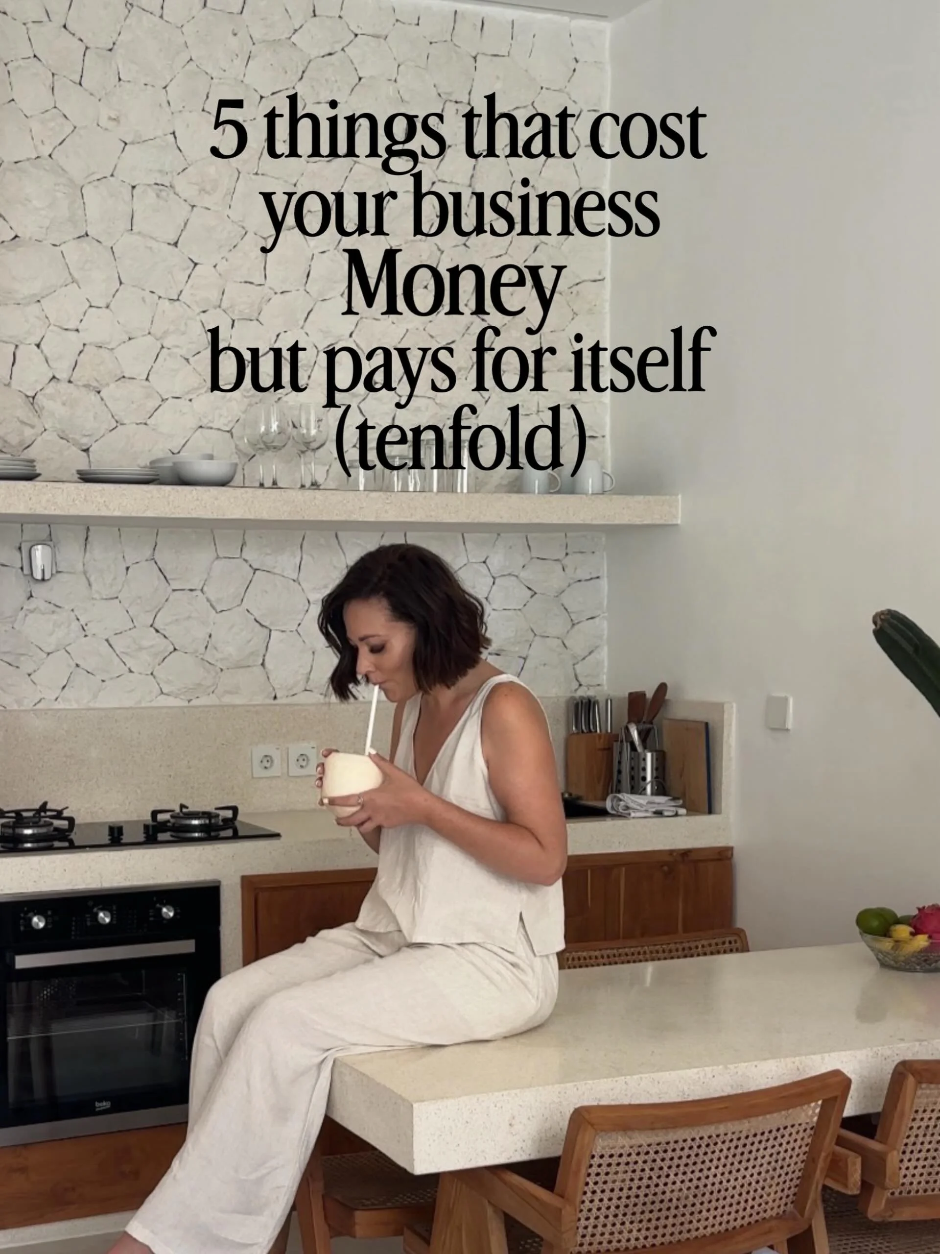 The longer I work with business owners, the more I see where they&rsquo;re trying to save money is often the exact place it&rsquo;s costing them.

Not everything that costs you money is an expense.

Some things buy back your time, lift the performanc