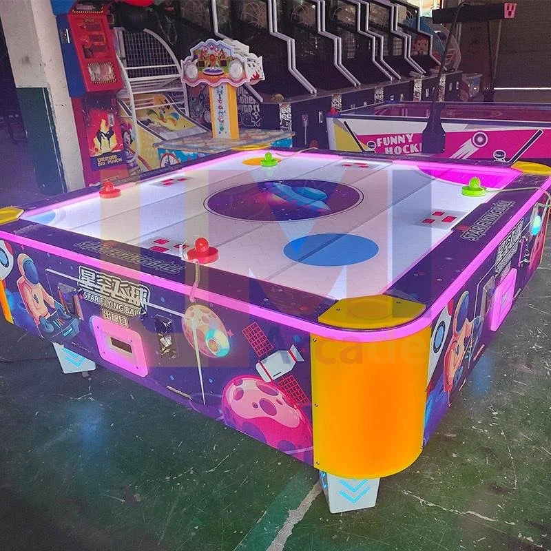 4-person air hockey table machine