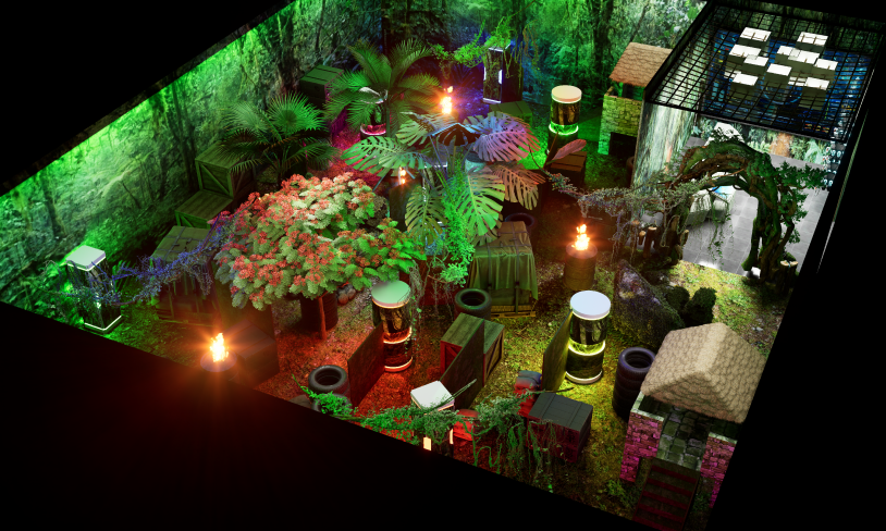 Laser Tag Arena Design