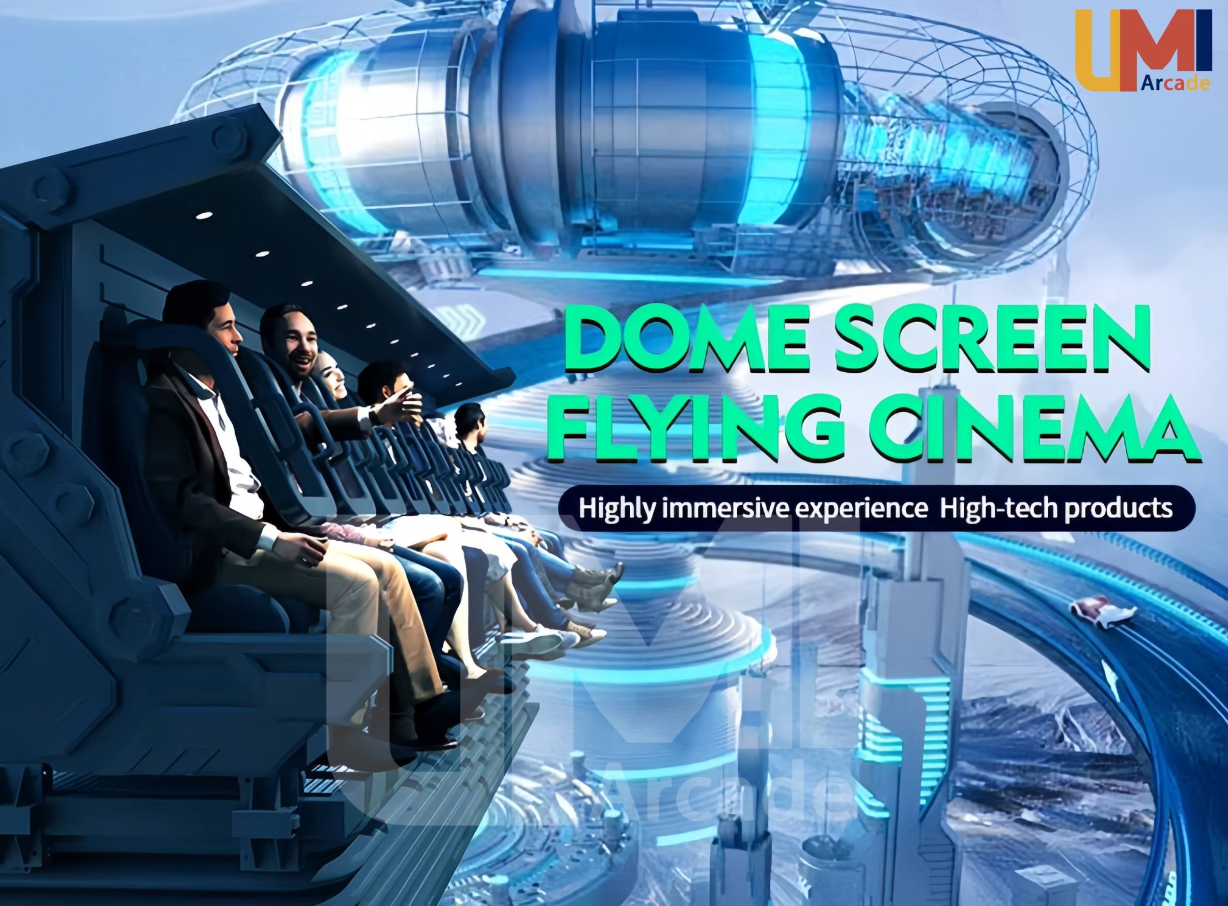 Dome Flight Cinema — UMI Arcade - China’s Leading Arcade Manufacturer