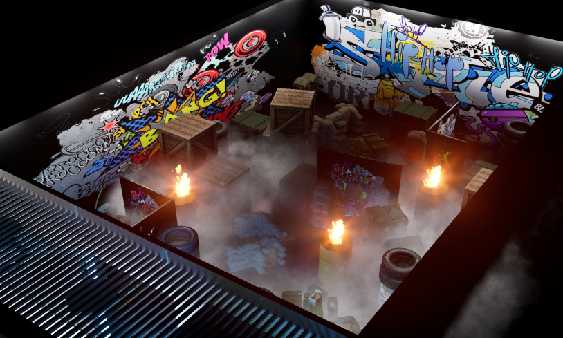 Laser Tag Arena Design