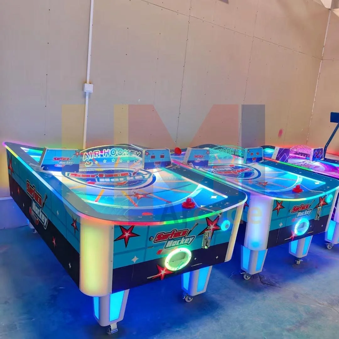 Air Hockey Machine -Wooden Cabinet