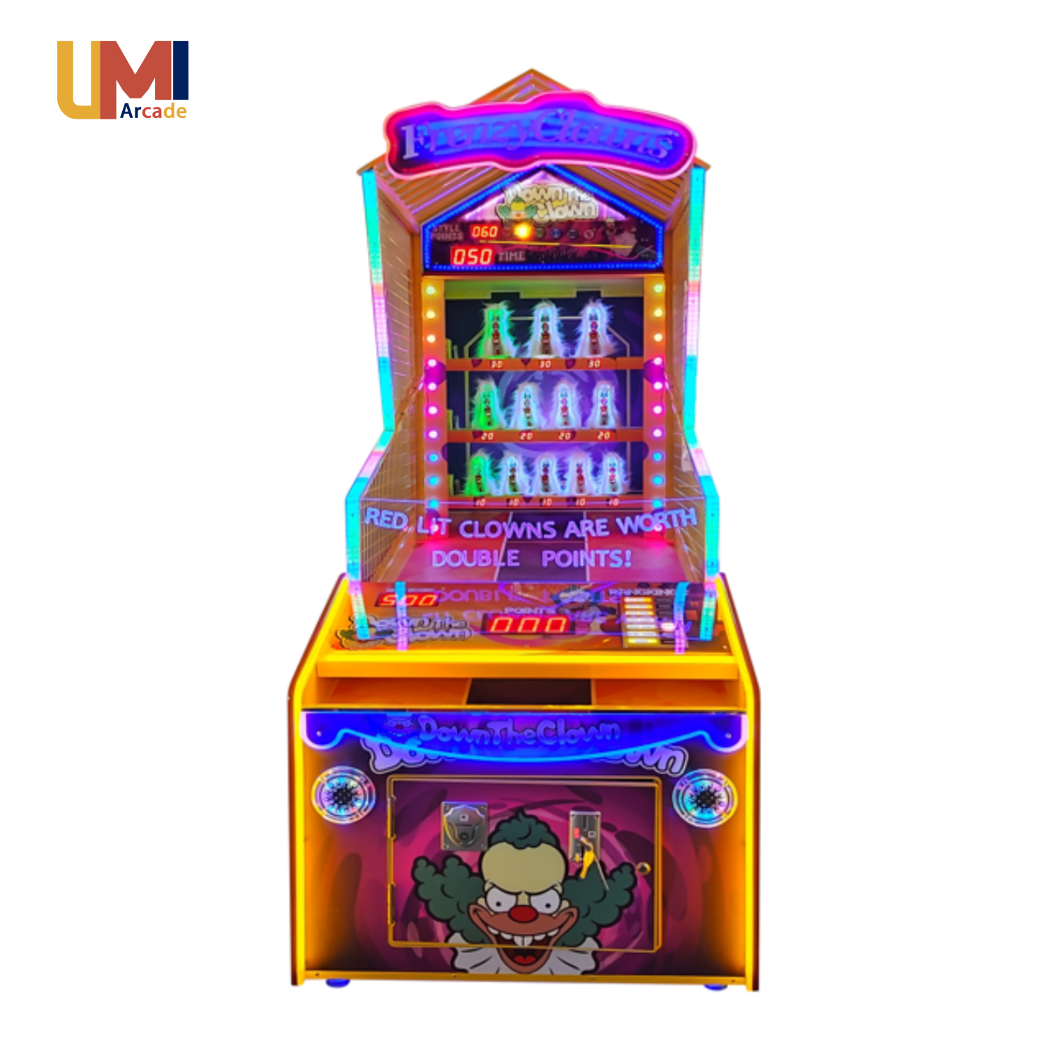 Redemption Machine with Coin Acceptor and Ticket Dispenser