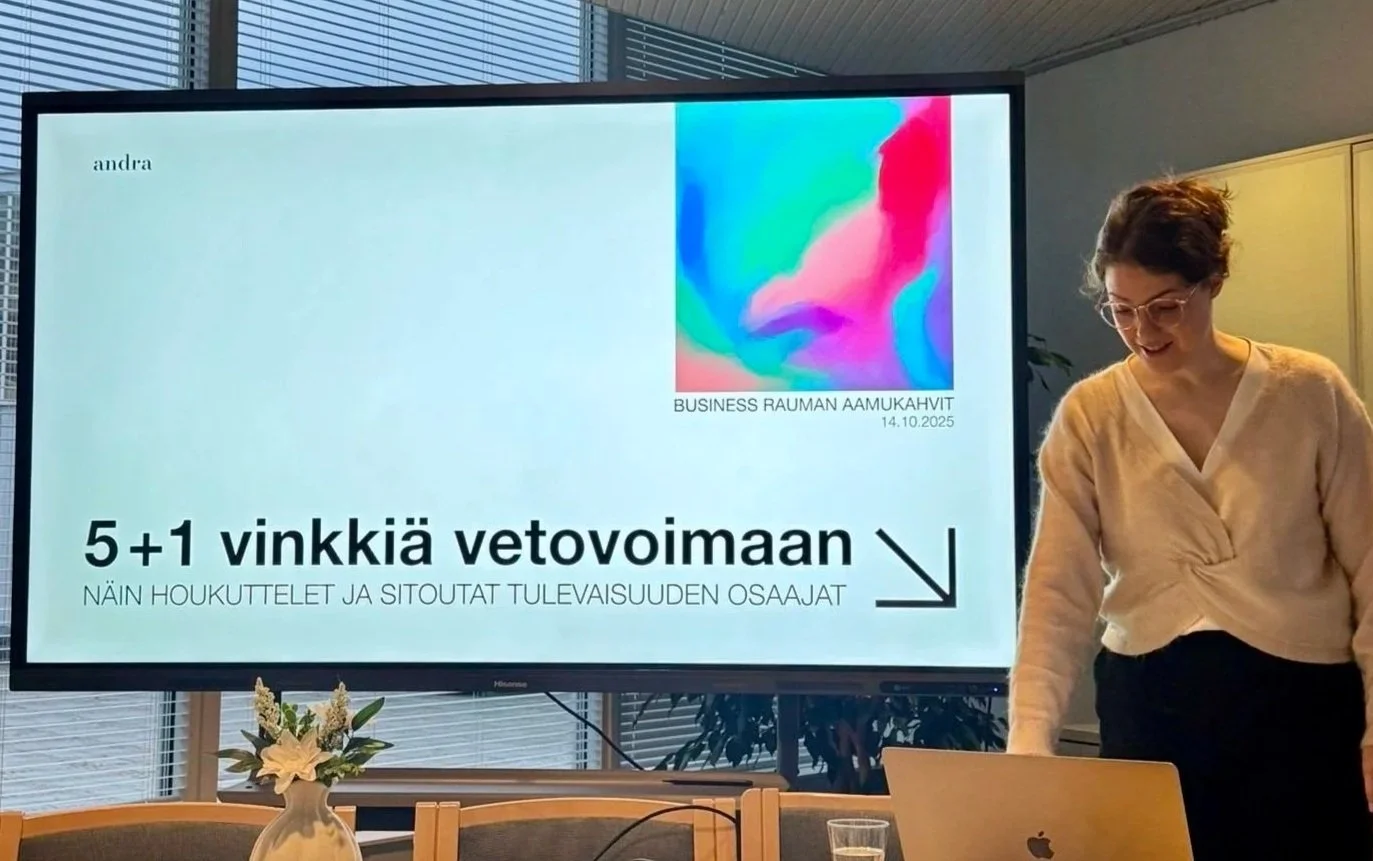 Business Rauma: Valmennus vetovoimasta