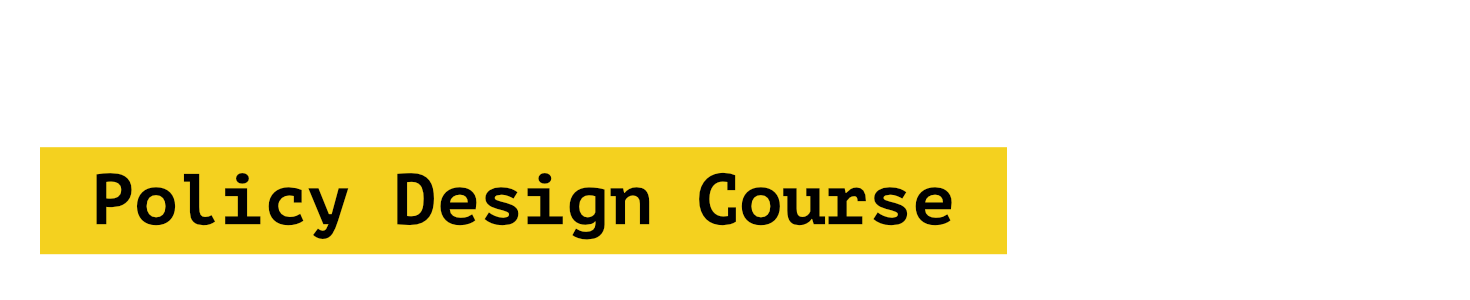 Wellbeing Economy Policy Design