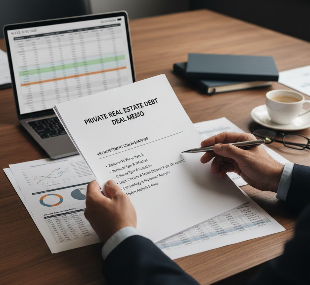 How to Analyze a Private Real Estate Debt Deal Memo: A Step-by-Step Guide