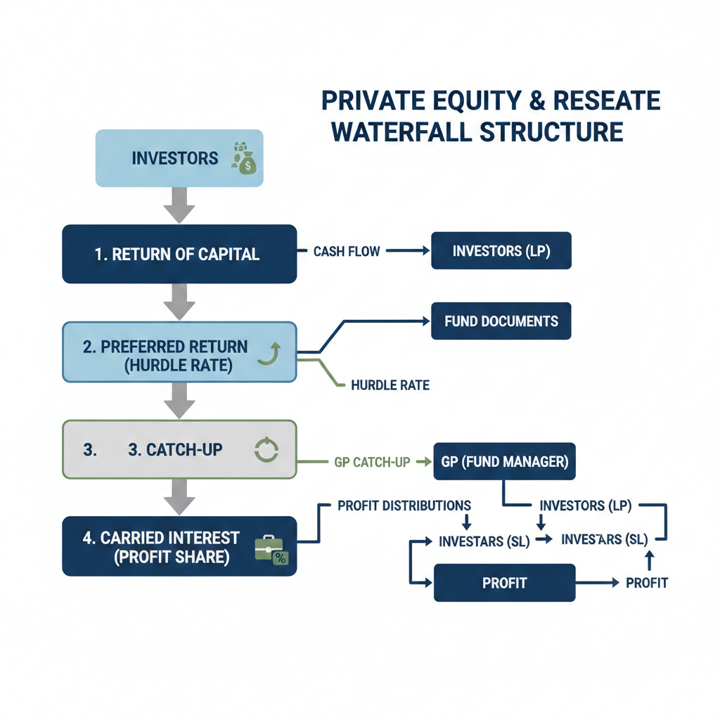 Understanding Waterfall Structures in Private Equity and Real Estate Funds