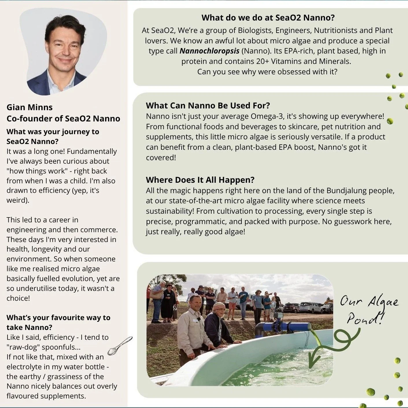 The Nanno Newsletter. 

A collection of science, sustainability, and stories straight from our little corner of regional NSW.