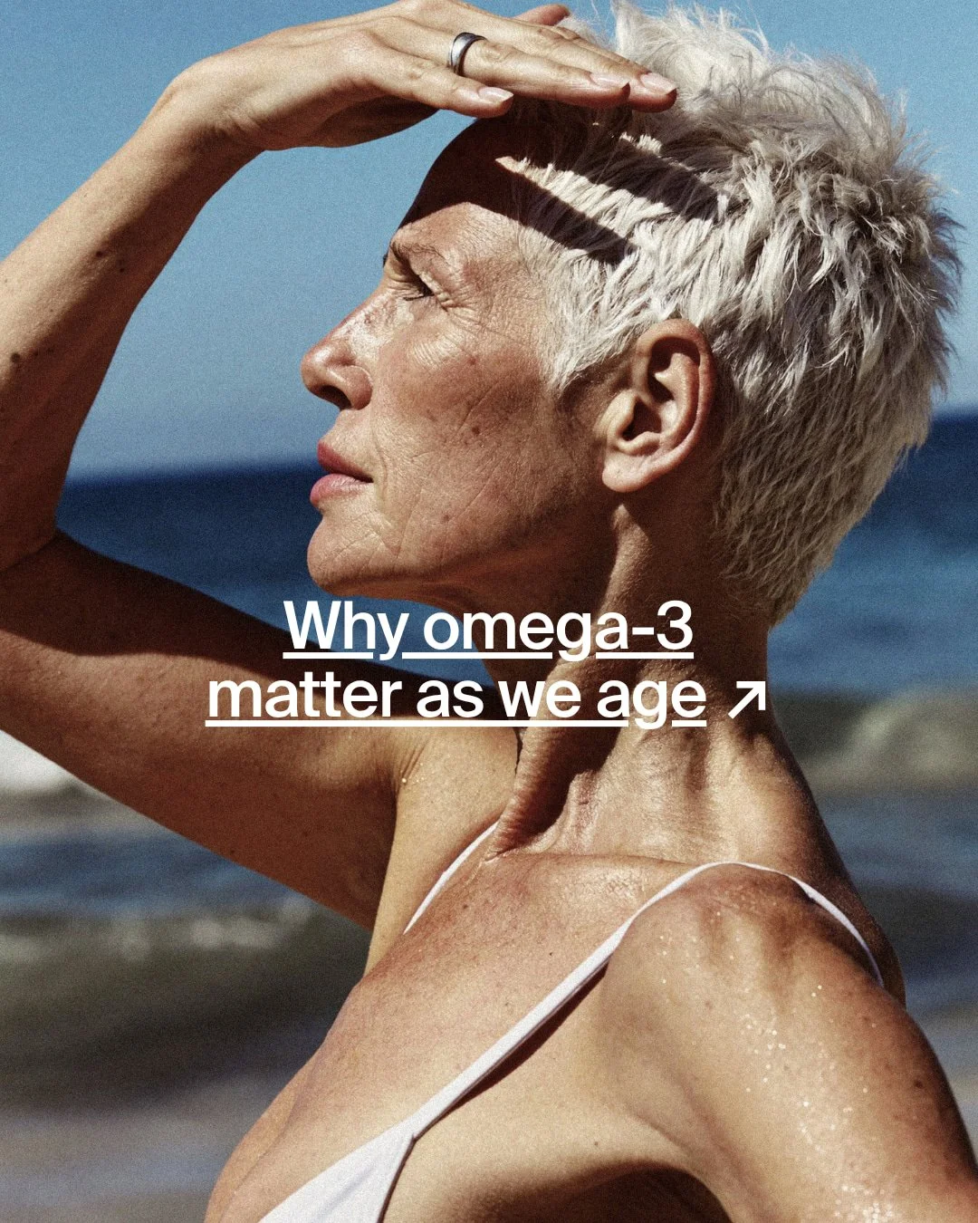 As we age, the focus often shifts from feeling good today to supporting our health for the years ahead.

Omega-3 EPA plays an important role in areas like heart and brain health and overall wellbeing.

And while fish are often associated with omega-3